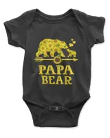 Papa Bear Sunflower Fathers Day