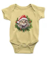 Christmas Cute Siberian Cat QTCAT202211080007