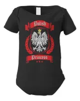 Polish Princess Shirt Dyngus Day Poland Eagle Daughter Girls T-Shirt