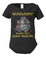 Bookworm Please Im A Book Dragon Reading Lovers Funny Gift