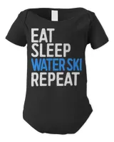 Eat Sleep Water Ski Repeat T-Shirt Water Skiing Gift