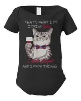 ThatS What I Do I Drink Wine I Hate People Cat Lover Gift 314 Cat