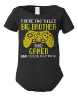 Vintage Big Brother Video Game Lover Brother Gamer 129
