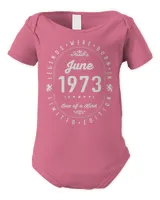 Legends Were Born In June 1973 - Vintage 49th Birthday T-Shirt