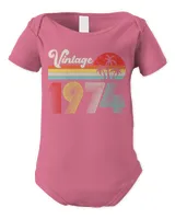 Vintage 1974 Birthday Party Men Women Retro Born In 1974 T-Shirt