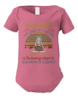 Birthday - Vintage Hippie Yoga January Girl T-Shirt
