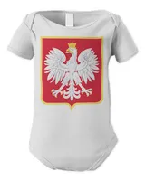 Poland White Eagle Coat Of Arms Polska Polish Family T-Shirt