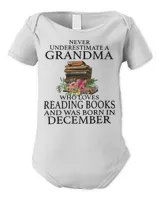 Book Reader Never Underestimate a Grandma who loves Reading Books and was born in December 567 Reading Library