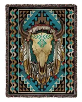 Buffalo Skull Blanket