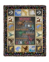 Dinosaur Woven Throw Blanket 22042203