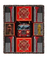 Firefighter - Quilt Blanket