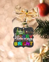 Merry Bright Ornament