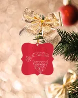 Santa Ornament