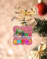 Merry Bright Ornament