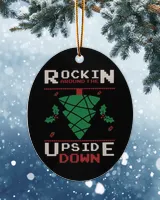 Rocking Around The Tree Upside Down Ornament