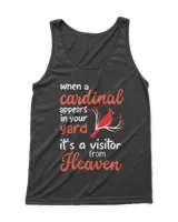 Cardinal Heaven Quote Appears In Your Yard Visitor