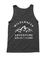 Wilderness Explorer T- Shirt Wilderness Adventure Solo Camp T- Shirt