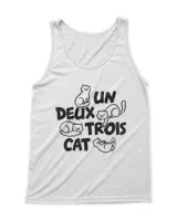 Cat Vintage Cat Lover Funny Kitten French Un Deux Trois Cat HOC200423A2