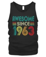 Awesome Since 1963 59th Birthday Gifts 59 Years Old Vintage