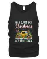 Xmas Lighting Santa All I Want For Christmas Is A Tow Truck T-Shirt