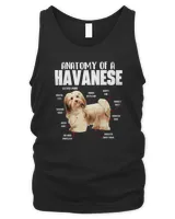 Anatomy Of A Havanese - Cuban Havaneser Havanezer T-Shirt