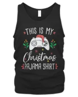 Funny Santa Hat Gamer Video Game This is My Christmas Pajama 182