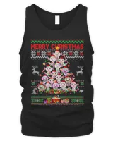 Cute Axolotl Christmas Tree Ugly Sweater Kids Men Women 111