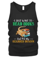 I Just Want To Read Books And Pet My Bearded Dragon Bookworm