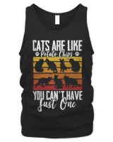 Funny Cat Owners Cat Lovers Cats Are Like Potato Chips