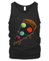 Funny Pizza Sun Solar Space Astronomy Galaxy Planet