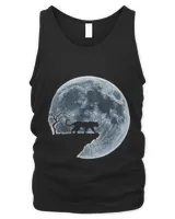 Panther Gift Halloween Costume Moon Silhouette