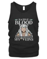 Cool Vintage Native Blood Price Native American T-Shirt