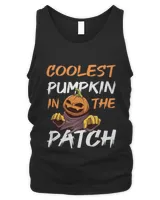 Coolest Pumpkin In The Patch Funny Cute Halloween T-Shirt