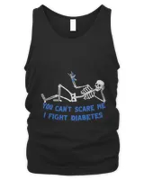 You can't scare me - I fight diabates Unisex Hoodie