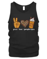 Peace Love Pumpkin Spice Autumn Fall Season Shirt