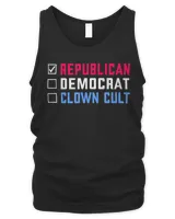 Republican Democrat Clown Cult Donald Trump Protest T-Shirt