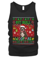 Pit Bull Christmas Woof Santa Pit Bull Lover Owner Family 41