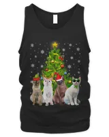 Cat Tonkinese Christmas Tree Funny Cat Lover Cat Owner 289