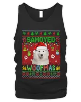 Samoyed Christmas Woof Santa Samoyed Lover Owner Family 39