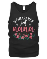 Weimaraner Nana Gifts Women Cute Dog Pet Lover Christmas Mom Long Sleeve T-Shirt