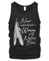 Native American A Woman With Native Blood American
