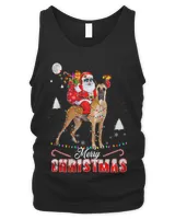 Merry Christmas Santa Riding Great Dane Kids Boys Xmas Pjs 338