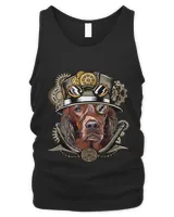 Irish Setter Dog Medieval Victorian Gothic Steampunk