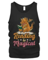 Book Reader Dragon Funny Magical Reading Bookwork Humor