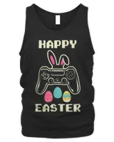 Gamer Video Game Rabbit Bunny Eggs Hunting Happy Easter Day