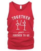 Couples Matching Anniversary Gifts - Customize Years - Together (Years) Forever To Go