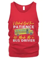 Funny School Bus Driver Christian Design with God