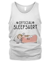 Official Sleep Shirt - Dog Cat Personalized QTCAT310123PET3