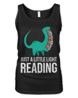 Just A Little Light Reading Dinosaur With Books For Bookworm