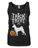 Dog Basenji Trick Or Treat Basenji Halloween Dog Costume